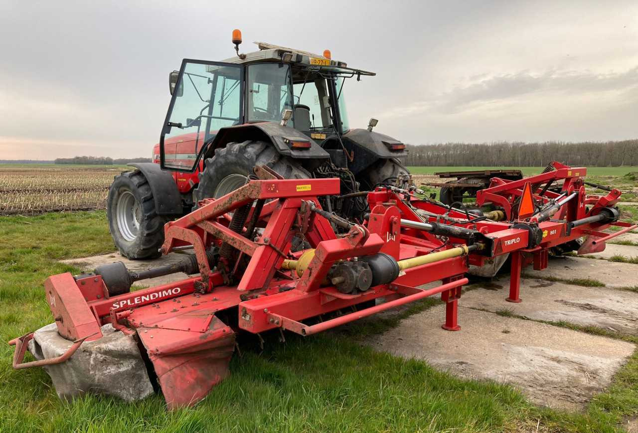 Lely Triplo 801 vlindermaaier, triplomaaier weidemachines - Slåmaskine: billede 2 Lely Triplo 801 vlindermaaier, triplomaaier weidemachines - Slåmaskine: billede 2
