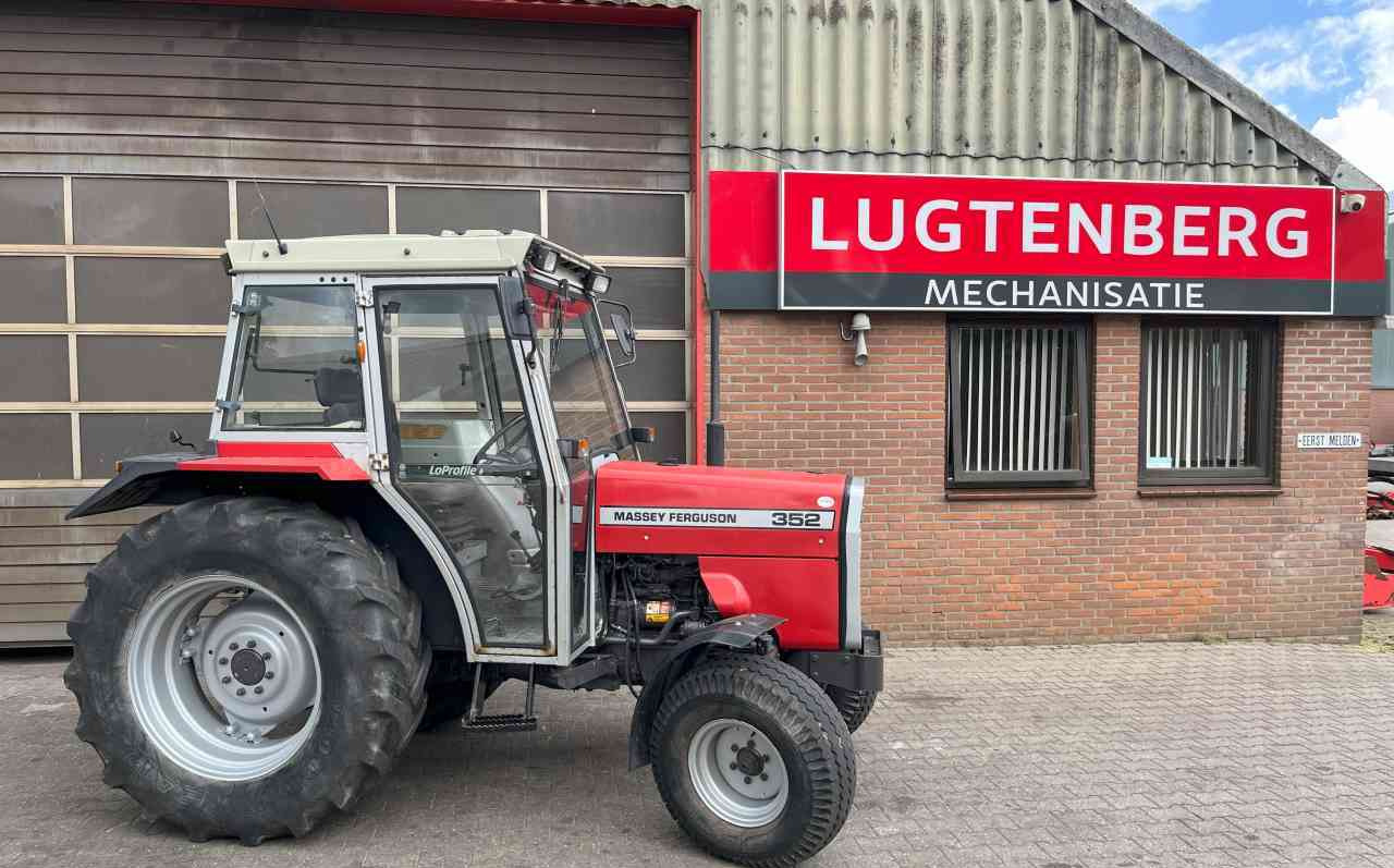 Traktor Massey Ferguson 352 Turbo Tractoren.: billede 1