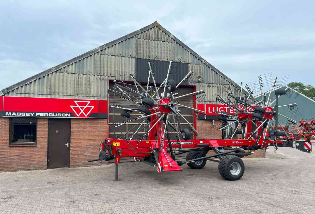 Massey Ferguson RK 1254 TRC-EC Hark 4-elements rake, rugger, zwiller Weidebouwmachines * verkocht/sold * - Høvender: billede 1 Massey Ferguson RK 1254 TRC-EC Hark 4-elements rake, rugger, zwiller Weidebouwmachines * verkocht/sold * - Høvender: billede 1