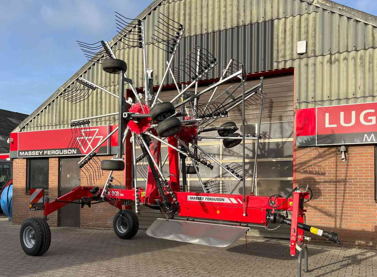 Massey Ferguson RK 802 TRC weidebouwmachines Fella Hark Rake Zwiller - Høvender: billede 1 Massey Ferguson RK 802 TRC weidebouwmachines Fella Hark Rake Zwiller - Høvender: billede 1