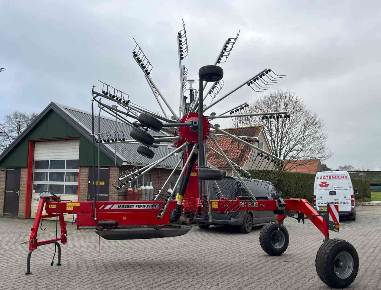 Massey Ferguson RK 802 TRC weidebouwmachines Fella Hark Rake Zwiller - Høvender: billede 5 Massey Ferguson RK 802 TRC weidebouwmachines Fella Hark Rake Zwiller - Høvender: billede 5