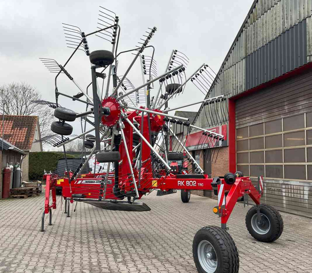 Massey Ferguson RK 802 TRC weidebouwmachines Fella Hark Rake Zwiller - Høvender: billede 4 Massey Ferguson RK 802 TRC weidebouwmachines Fella Hark Rake Zwiller - Høvender: billede 4