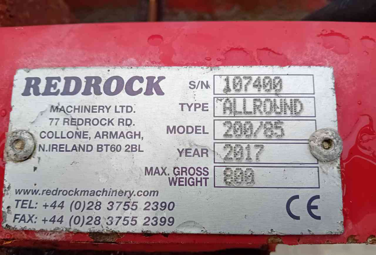 Udstyr til ensilage Redrock Allround 85-200 kuilhapper Volvo L30 aansl. voermachines: billede 7 Udstyr til ensilage Redrock Allround 85-200 kuilhapper Volvo L30 aansl. voermachines: billede 7