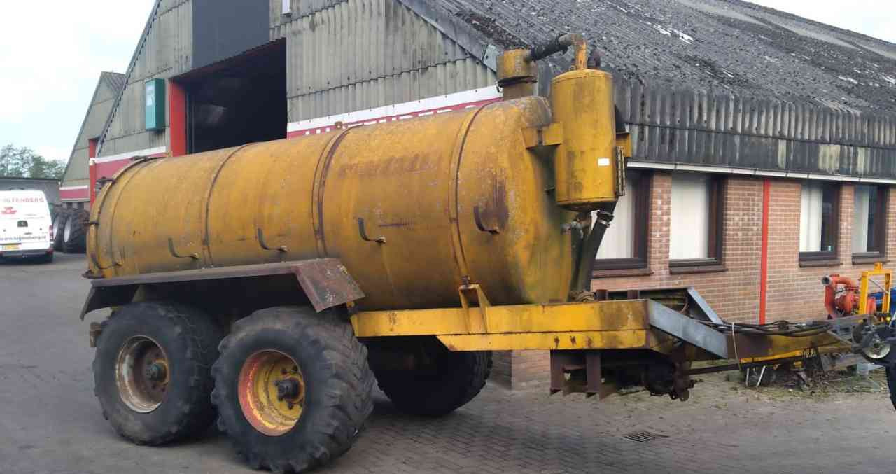 Veenhuis 8000 ltr. vacuümtank mestverwerking - Gyllevogn: billede 2 Veenhuis 8000 ltr. vacuümtank mestverwerking - Gyllevogn: billede 2