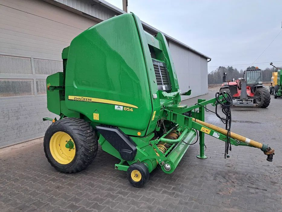 Prasa rolująca John Deere 854 - Rundballepresse: billede 2 Prasa rolująca John Deere 854 - Rundballepresse: billede 2