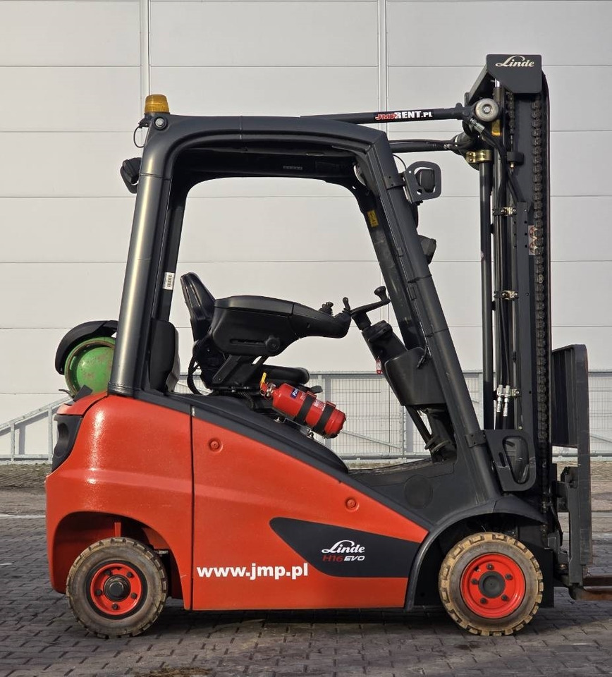 Linde H 16 T - 01 - Gas gaffeltruck: billede 4 Linde H 16 T - 01 - Gas gaffeltruck: billede 4