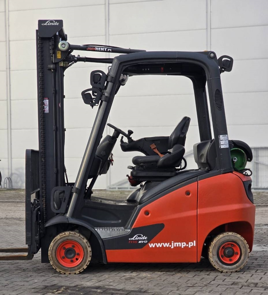 Linde H 16 T - 01 - Gas gaffeltruck: billede 4 Linde H 16 T - 01 - Gas gaffeltruck: billede 4