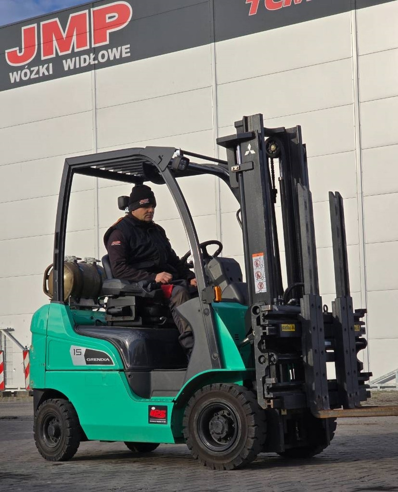 Mitsubishi FG 15 NT - Gas gaffeltruck: billede 1 Mitsubishi FG 15 NT - Gas gaffeltruck: billede 1