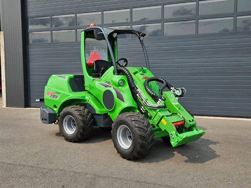 Avant 735i TDL + mini-shovel - Skridstyret minilæsser på bånd: billede 1 Avant 735i TDL + mini-shovel - Skridstyret minilæsser på bånd: billede 1