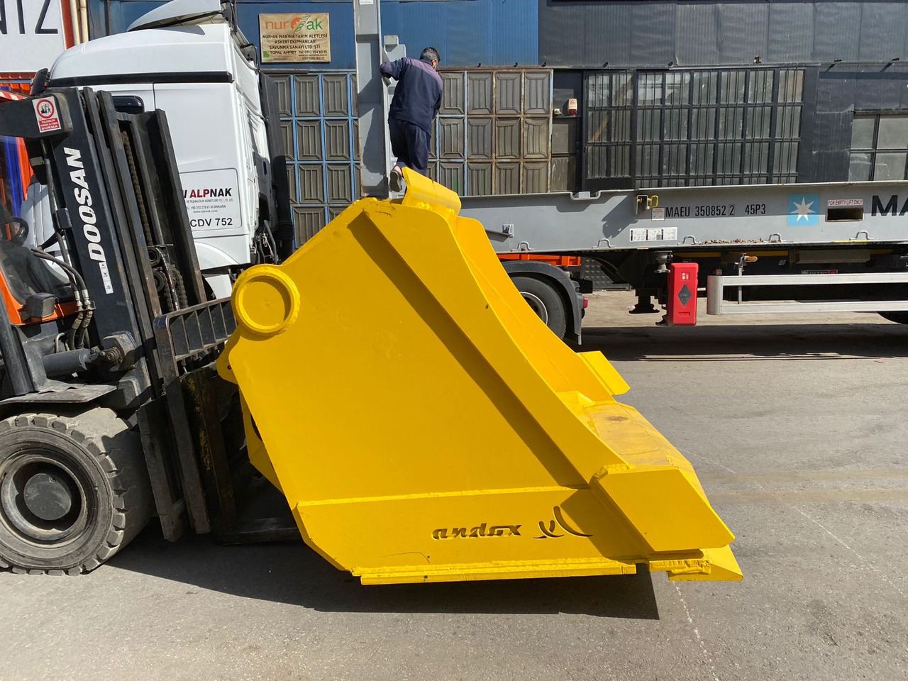 Atlas Copco - Læsseskovl for Læssemaskine: billede 2 Atlas Copco - Læsseskovl for Læssemaskine: billede 2