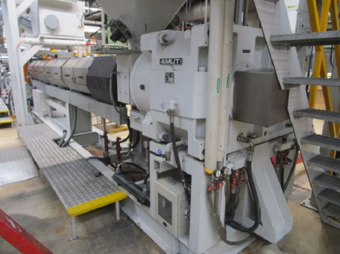 AMUT FLAT FILM EXTRUDER EA-160 FÜR PS/PP - Pakkemaskine: billede 3 AMUT FLAT FILM EXTRUDER EA-160 FÜR PS/PP - Pakkemaskine: billede 3