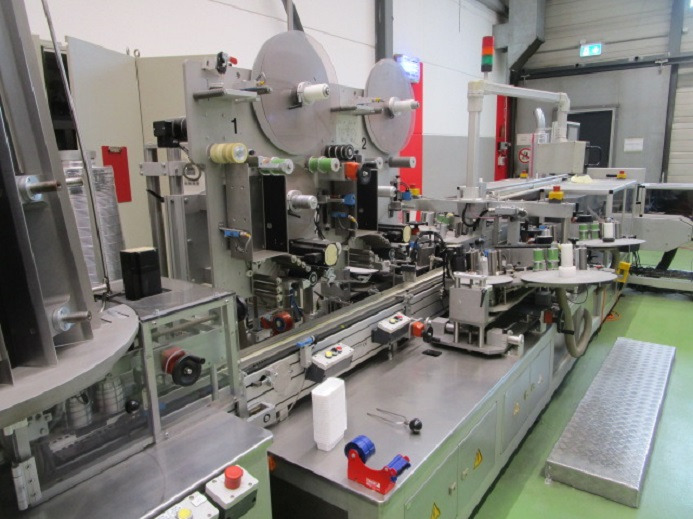 BECHER ETIKETTIERANLAGE SCHLEUTER GU 4S 6 - Pakkemaskine: billede 5 BECHER ETIKETTIERANLAGE SCHLEUTER GU 4S 6 - Pakkemaskine: billede 5