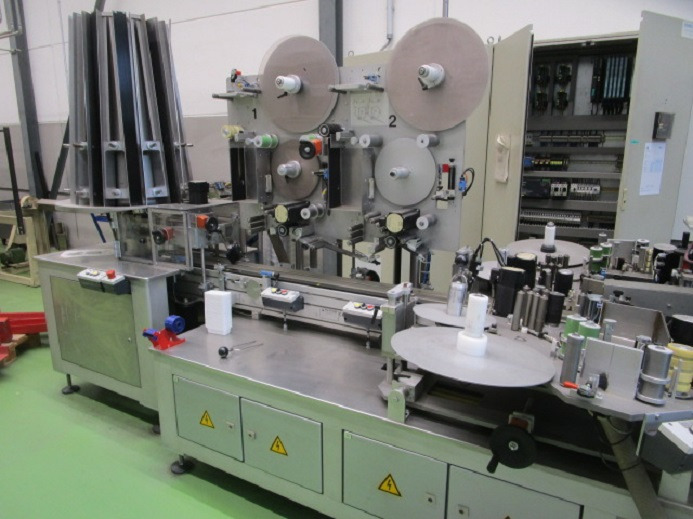 BECHER ETIKETTIERANLAGE SCHLEUTER GU 4S 6 - Pakkemaskine: billede 4 BECHER ETIKETTIERANLAGE SCHLEUTER GU 4S 6 - Pakkemaskine: billede 4