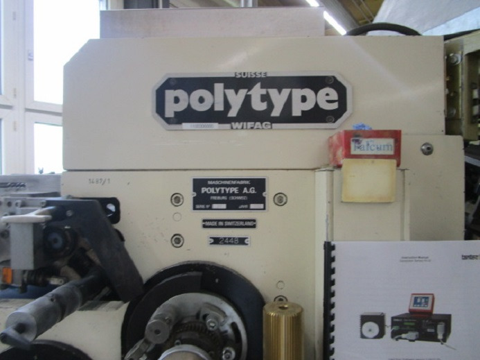 BECHERDRUCKMASCHINE POLYTYPE BDM 400 - Pakkemaskine: billede 5 BECHERDRUCKMASCHINE POLYTYPE BDM 400 - Pakkemaskine: billede 5