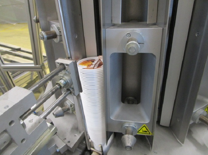 DECKEL ETIKETTIER ANLAGE SCHLEUTER GU 2 DU (RUNDLÄUFER) MIT LÖFFELEINLEGESTATION RNA SRC-N-630-1R - Pakkemaskine: billede 5 DECKEL ETIKETTIER ANLAGE SCHLEUTER GU 2 DU (RUNDLÄUFER) MIT LÖFFELEINLEGESTATION RNA SRC-N-630-1R - Pakkemaskine: billede 5