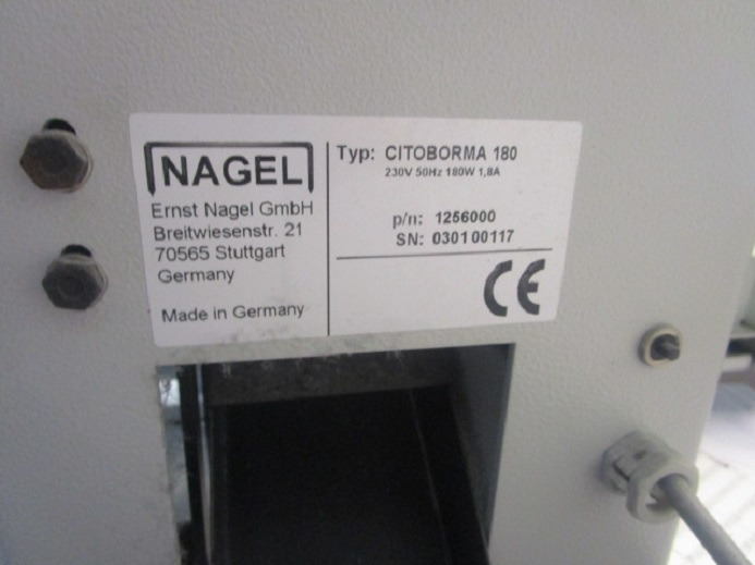 Leje en  EINSPINDELBOHRMASCHINE NAGEL CITOBORMA 180 EINSPINDELBOHRMASCHINE NAGEL CITOBORMA 180: billede 6