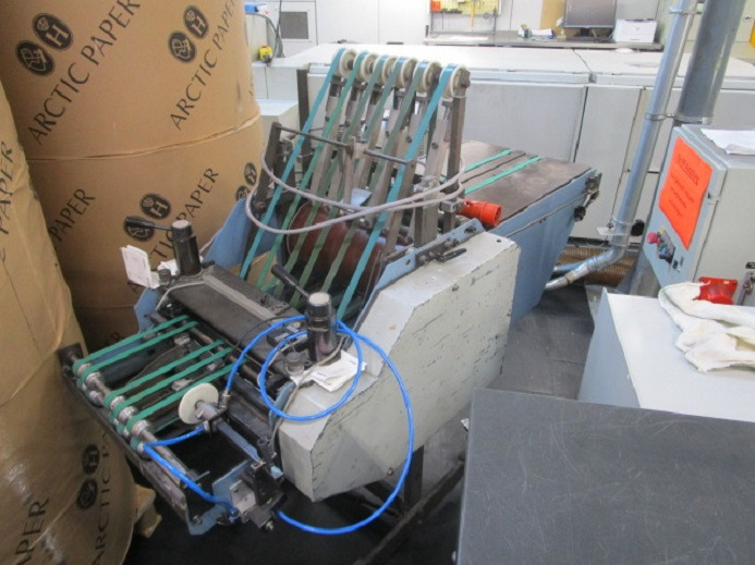 VERTIKALE STAPELAUSLAGE MBO SAP 46L - Falsemaskine: billede 2 VERTIKALE STAPELAUSLAGE MBO SAP 46L - Falsemaskine: billede 2