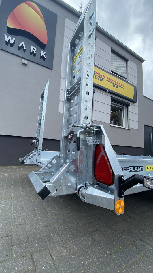 Ny Maskintrailer PRZYCZEPA LAWETA DO MINIKOPARKI BUDOWLANA  280x130 CM, DMC 2700 / CONSTRUCTION MINI EXCAVATOR TRANSPORTER TRAILER 280x130 CM, DMC 2700 KG: billede 7