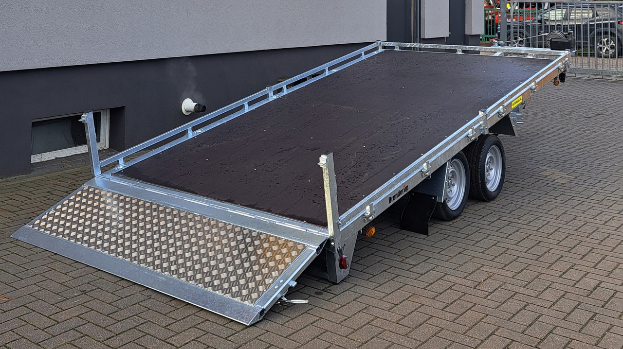 PRZYCZEPA PLATFORMA 408 CM, UCHYŁOWA Z WCIĄGARKĄ, DMC 3500 KG / PLATFORM TRAILER 408 CM, TIPPING WITH WINCH, DMC 3500 KG - Ladtrailer: billede 2 PRZYCZEPA PLATFORMA 408 CM, UCHYŁOWA Z WCIĄGARKĄ, DMC 3500 KG / PLATFORM TRAILER 408 CM, TIPPING WITH WINCH, DMC 3500 KG - Ladtrailer: billede 2