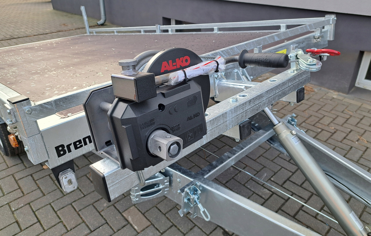 PRZYCZEPA PLATFORMA 408 CM, UCHYŁOWA Z WCIĄGARKĄ, DMC 3500 KG / PLATFORM TRAILER 408 CM, TIPPING WITH WINCH, DMC 3500 KG - Ladtrailer: billede 5 PRZYCZEPA PLATFORMA 408 CM, UCHYŁOWA Z WCIĄGARKĄ, DMC 3500 KG / PLATFORM TRAILER 408 CM, TIPPING WITH WINCH, DMC 3500 KG - Ladtrailer: billede 5