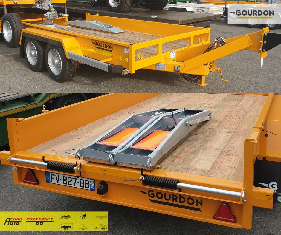 PRZYCZEPA PODKOPARKOWA MARKI GOURDON, DMC 6000 KG, 6T / GOURDON EXCAVATOR TRAILER, DMC 6000 KG, 6T - Maskintrailer: billede 5 PRZYCZEPA PODKOPARKOWA MARKI GOURDON, DMC 6000 KG, 6T / GOURDON EXCAVATOR TRAILER, DMC 6000 KG, 6T - Maskintrailer: billede 5