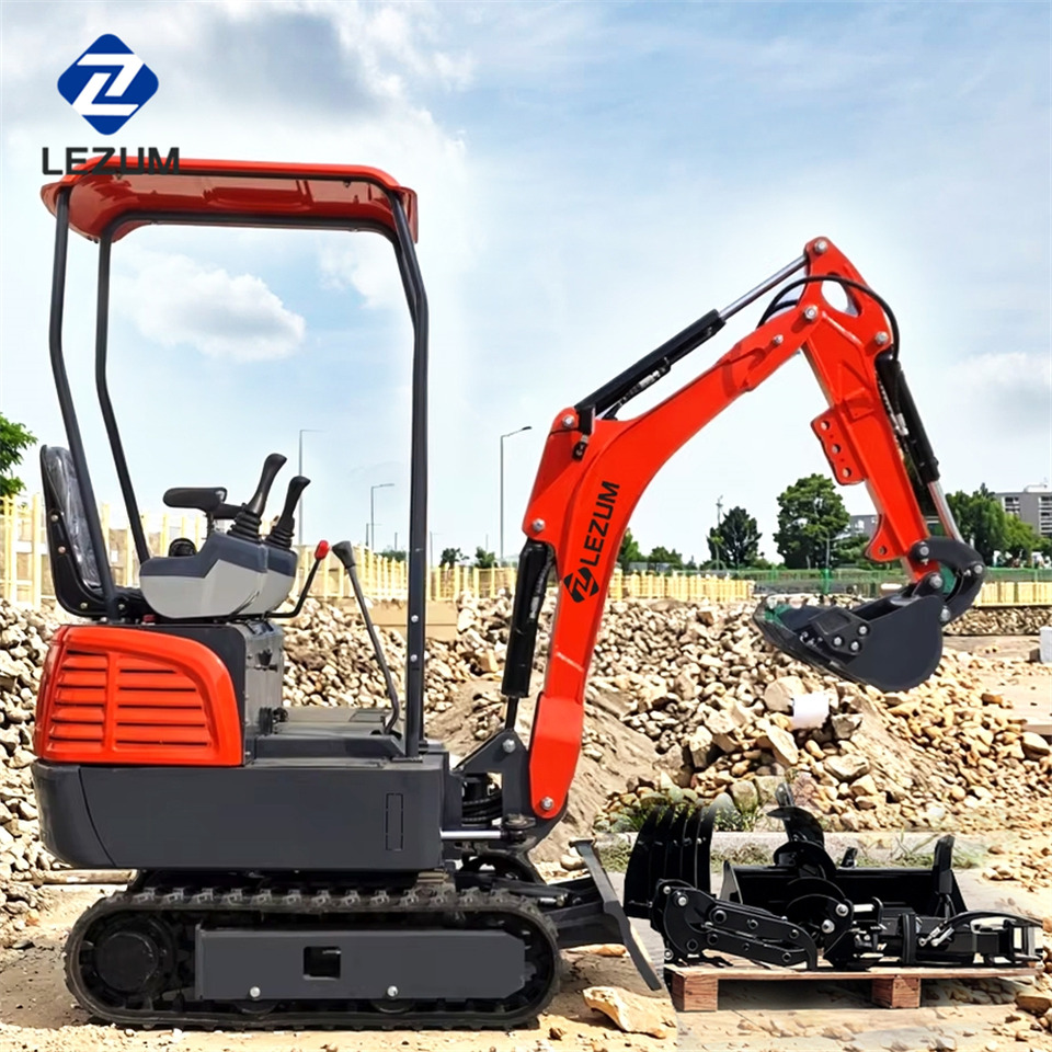 LEZUM Free Shipping Mini Excavator Bagger Pelle Miniexcavadora 1 2 3.5  Ton CE/EPA/EURO 5  Kubota Engine Diesel/Electric Mini Excavators For Sale - Bæltegravemaskine: billede 1 LEZUM Free Shipping Mini Excavator Bagger Pelle Miniexcavadora 1 2 3.5  Ton CE/EPA/EURO 5  Kubota Engine Diesel/Electric Mini Excavators For Sale - Bæltegravemaskine: billede 1