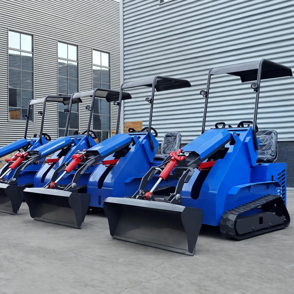 LEZUM Free Shipping Mini Skid Steer Loader Compact Track Electric/Diesel Chinese Mini Skid Steer Loader For Sale With Mini Skid Steer Attachments 4 In 1 Bucket - Skridstyret minilæsser: billede 5 LEZUM Free Shipping Mini Skid Steer Loader Compact Track Electric/Diesel Chinese Mini Skid Steer Loader For Sale With Mini Skid Steer Attachments 4 In 1 Bucket - Skridstyret minilæsser: billede 5