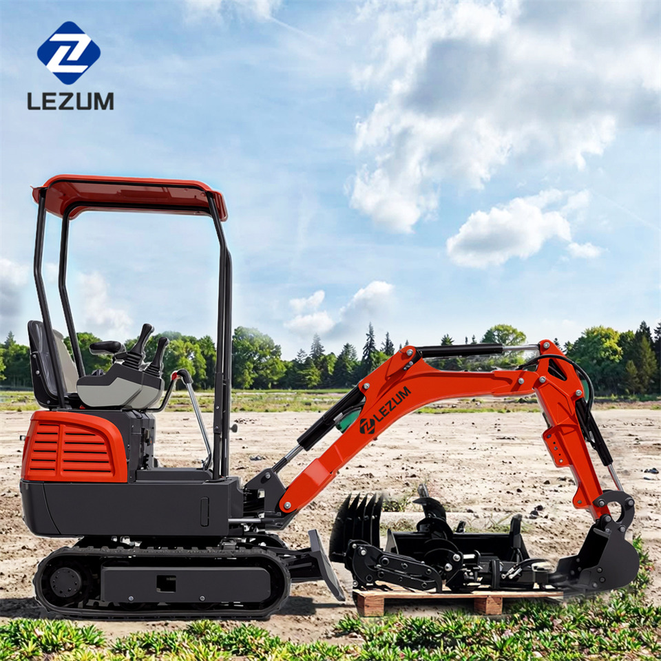 LEZUM Free Shipping Mini Excavator Bagger Pelle Miniexcavadora 1 2 3.5  Ton CE/EPA/EURO 5  Kubota Engine Diesel/Electric Mini Excavators For Sale - Bæltegravemaskine: billede 4 LEZUM Free Shipping Mini Excavator Bagger Pelle Miniexcavadora 1 2 3.5  Ton CE/EPA/EURO 5  Kubota Engine Diesel/Electric Mini Excavators For Sale - Bæltegravemaskine: billede 4