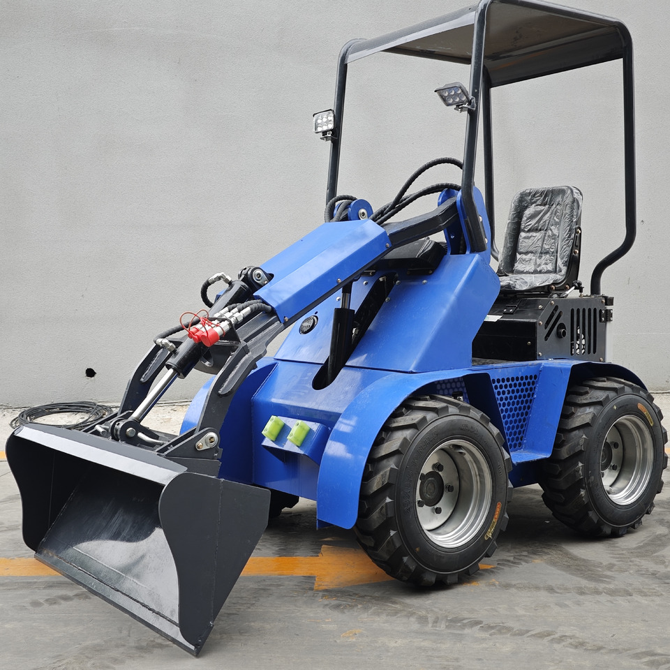 LEZUM Free Shipping Mini Skid Steer Loader Compact Track Electric/Diesel Chinese Mini Skid Steer Loader For Sale With Mini Skid Steer Attachments 4 In 1 Bucket - Skridstyret minilæsser: billede 2 LEZUM Free Shipping Mini Skid Steer Loader Compact Track Electric/Diesel Chinese Mini Skid Steer Loader For Sale With Mini Skid Steer Attachments 4 In 1 Bucket - Skridstyret minilæsser: billede 2