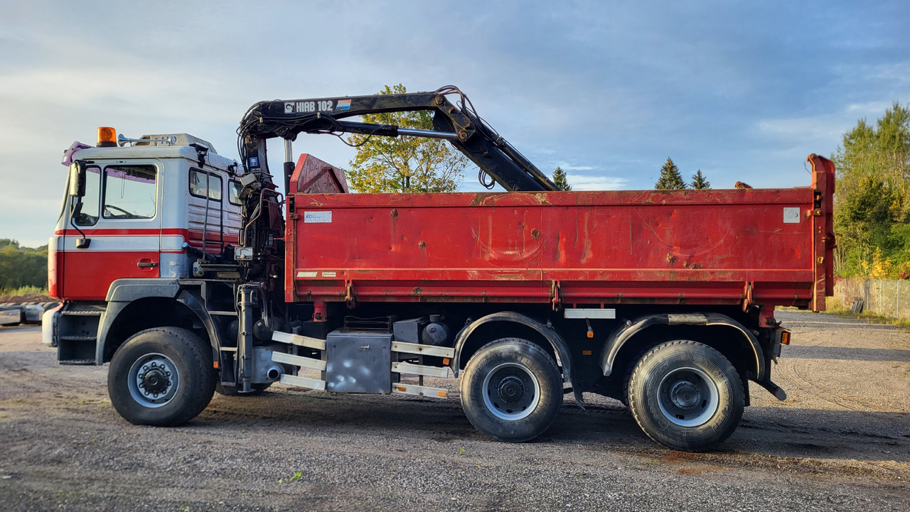 MAN 33.414 6X6 HIAB 102 33.414 - Tipvogn lastbil: billede 5 MAN 33.414 6X6 HIAB 102 33.414 - Tipvogn lastbil: billede 5
