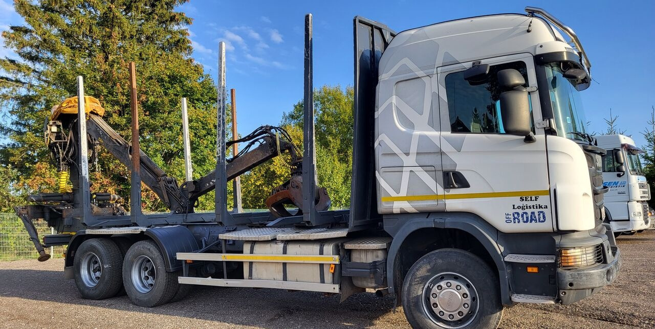 Scania G480 - Tømmerbil, Lastbil med kran: billede 2 Scania G480 - Tømmerbil, Lastbil med kran: billede 2