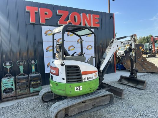 Minigravemaskine Bobcat E26 Canopy: billede 7 Minigravemaskine Bobcat E26 Canopy: billede 7