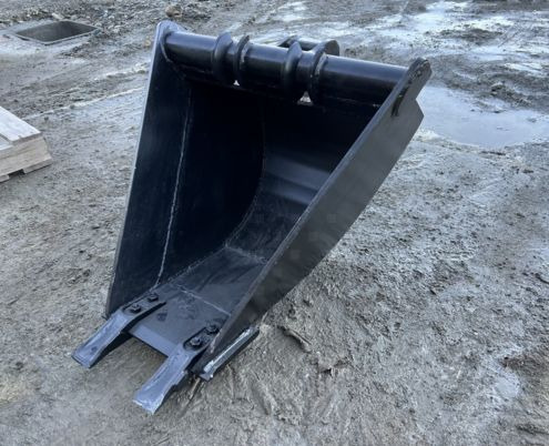 Godet trapèze pour mini pelle Morin M1 - Skovl til gravemaskine: billede 2 Godet trapèze pour mini pelle Morin M1 - Skovl til gravemaskine: billede 2