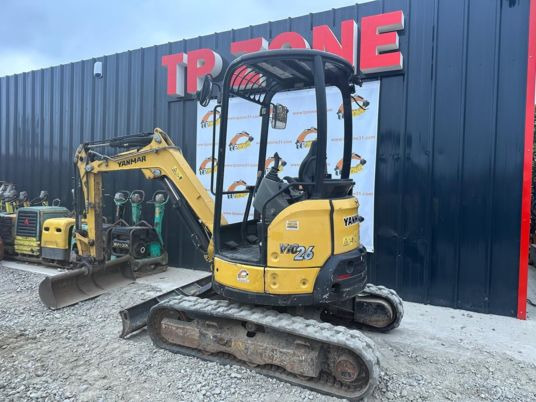 Minigravemaskine Yanmar VIO26-6 Canopy à 21500 € HT: billede 6