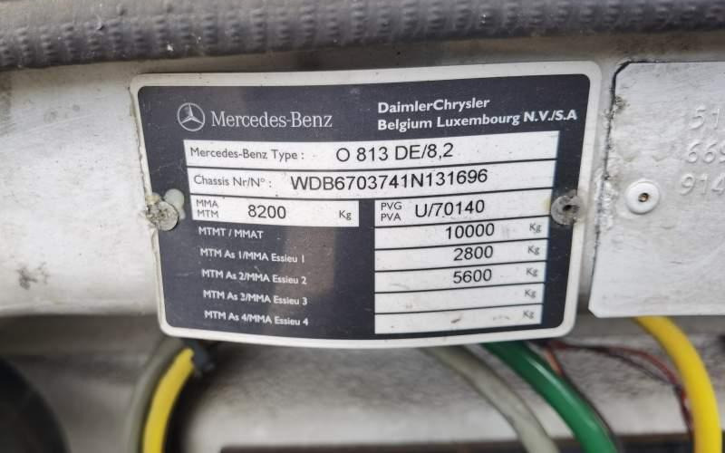 Forstæder bus Mercedes-Benz Vario 813D 39 miejsc *webasto*3x szyberdach*1696: billede 10