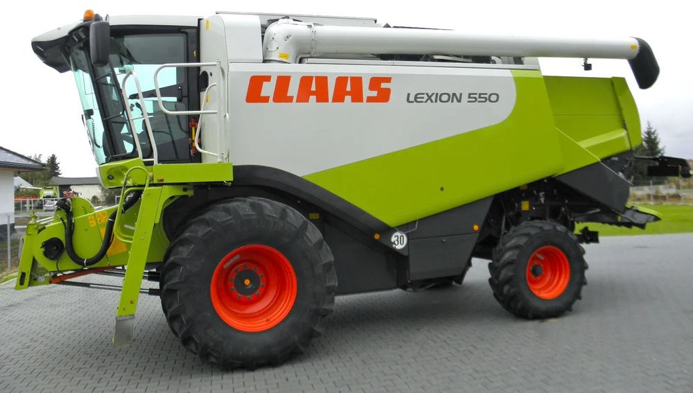 Claas Lexion 550 2005 Rok, heder V750, Najbogatsza Wersja, Nie Malowany, Stan Idealny - Mejetærsker: billede 4 Claas Lexion 550 2005 Rok, heder V750, Najbogatsza Wersja, Nie Malowany, Stan Idealny - Mejetærsker: billede 4
