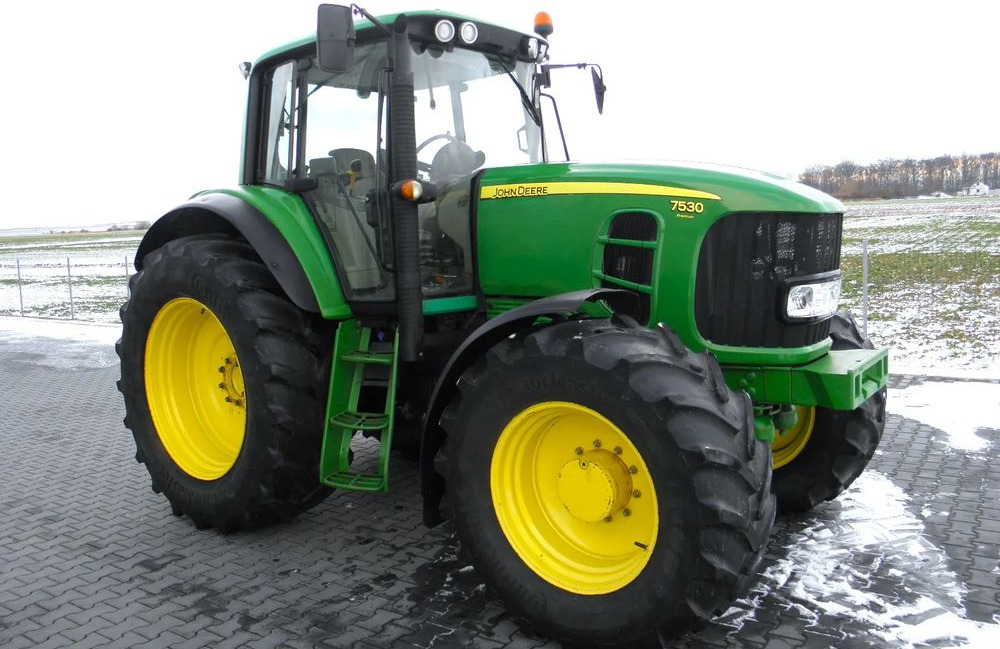 Traktor John Deere 7530 Premium 2010 Rok, POWERQUAD, Nie Malowany, Stan Bardzo Dobry: billede 7