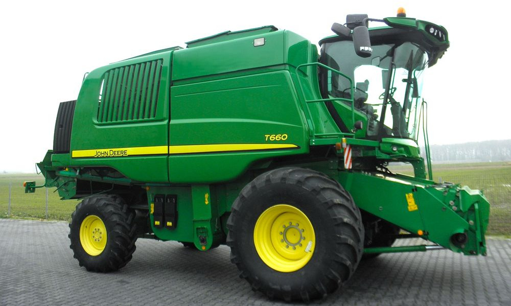 John Deere T 660 2012 Rok, heder 7,6m, Nowsza Wersja, Nie Malowany, Stan Bardzo Dobry - Mejetærsker: billede 2 John Deere T 660 2012 Rok, heder 7,6m, Nowsza Wersja, Nie Malowany, Stan Bardzo Dobry - Mejetærsker: billede 2