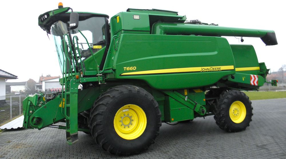 John Deere T 660 2012 Rok, heder 7,6m, Nowsza Wersja, Nie Malowany, Stan Bardzo Dobry - Mejetærsker: billede 5 John Deere T 660 2012 Rok, heder 7,6m, Nowsza Wersja, Nie Malowany, Stan Bardzo Dobry - Mejetærsker: billede 5