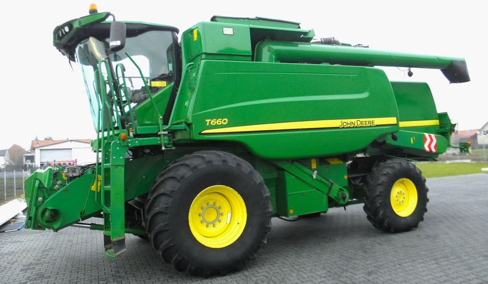 John Deere T 660 2012 Rok, heder 7,6m, Nowsza Wersja, Nie Malowany, Stan Bardzo Dobry - Mejetærsker: billede 3 John Deere T 660 2012 Rok, heder 7,6m, Nowsza Wersja, Nie Malowany, Stan Bardzo Dobry - Mejetærsker: billede 3