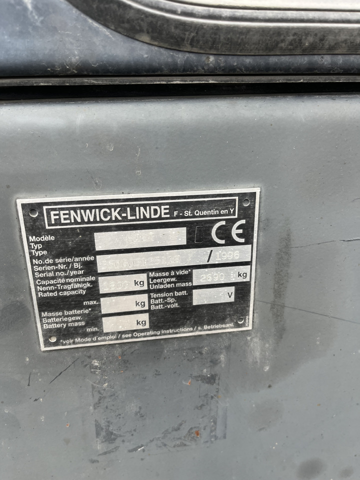 FENWICK H18 1t8 - Gas gaffeltruck: billede 3 FENWICK H18 1t8 - Gas gaffeltruck: billede 3