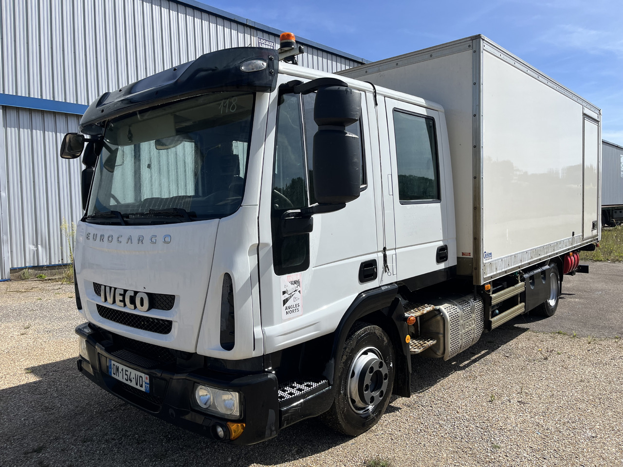 Iveco Eurocargo 100E22 caisse double cabine 7 places - Lastbil varevogn: billede 1 Iveco Eurocargo 100E22 caisse double cabine 7 places - Lastbil varevogn: billede 1