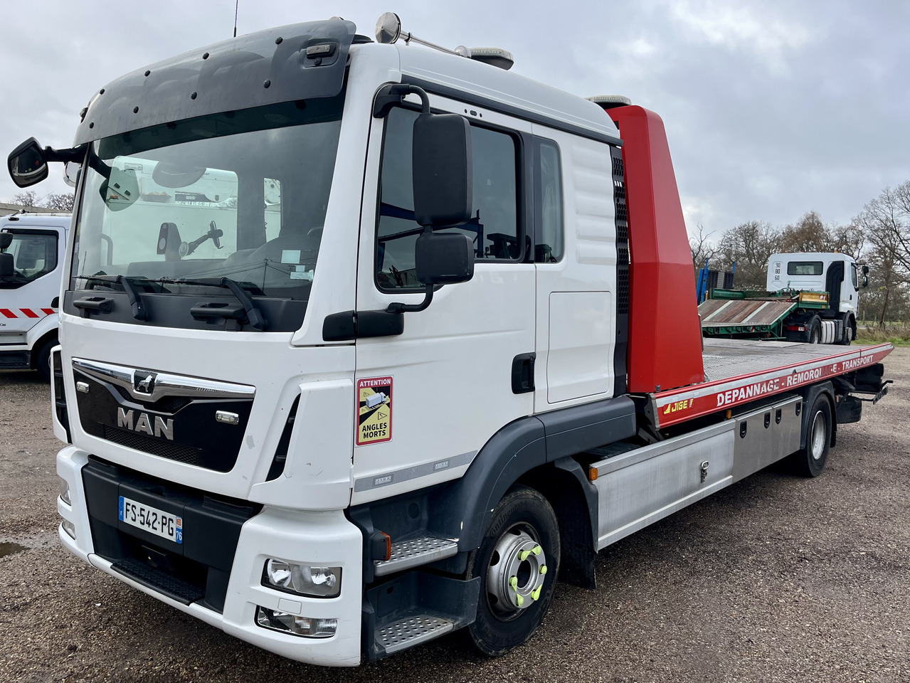 Man Tgl 12.250 plateau dépannage dépanneuse Jige 6 places - Biltransportør lastbil: billede 1 Man Tgl 12.250 plateau dépannage dépanneuse Jige 6 places - Biltransportør lastbil: billede 1