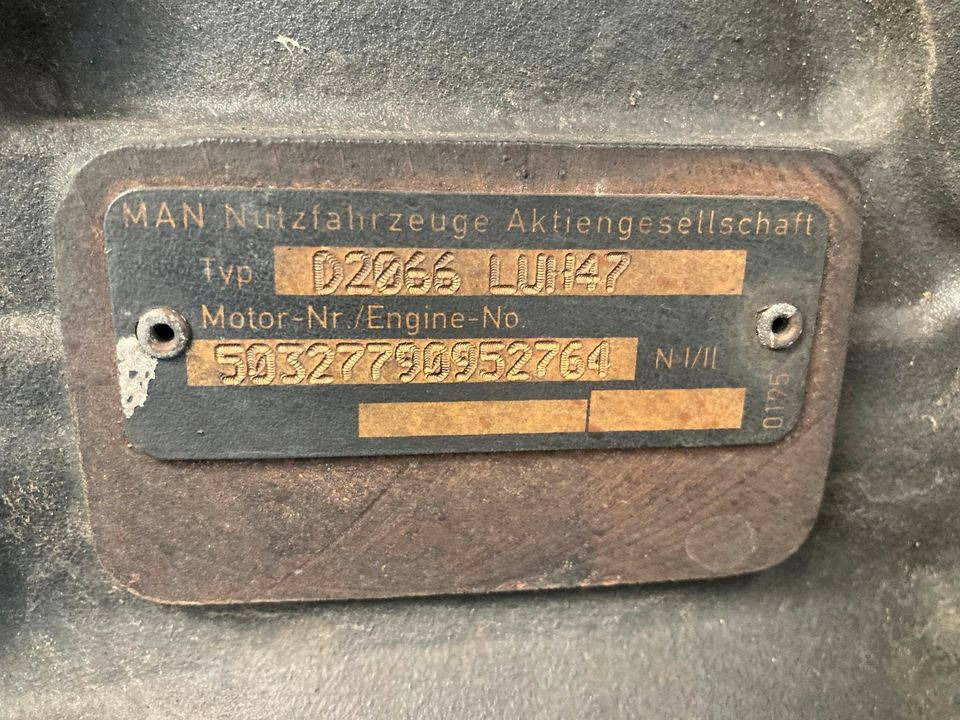 MAN Motor MAN Lions City D2066 LUH47 LUH 47 2066 EEV - Motor for Bus: billede 3 MAN Motor MAN Lions City D2066 LUH47 LUH 47 2066 EEV - Motor for Bus: billede 3
