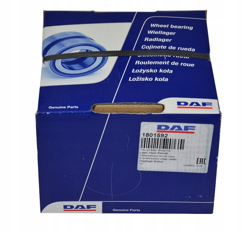 DAF ŁOŻYSKO PIASTY KOŁA PRZÓD DAF XF CF LF 1801592 - Hjulnav: billede 1 DAF ŁOŻYSKO PIASTY KOŁA PRZÓD DAF XF CF LF 1801592 - Hjulnav: billede 1