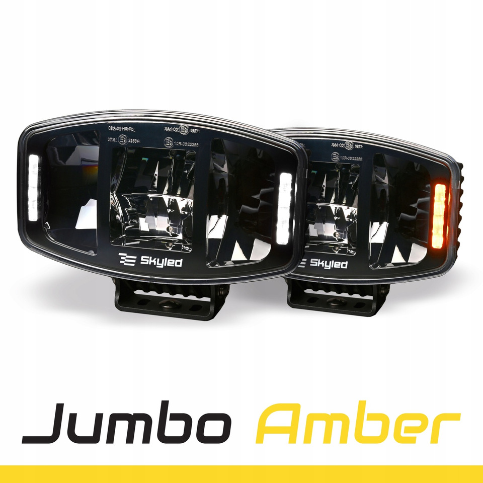 SKYLED REFLEKTOR DALEKOSIĘŻNY SKYLED JUMBO AMBER FULL LED - Forlygte: billede 1 SKYLED REFLEKTOR DALEKOSIĘŻNY SKYLED JUMBO AMBER FULL LED - Forlygte: billede 1