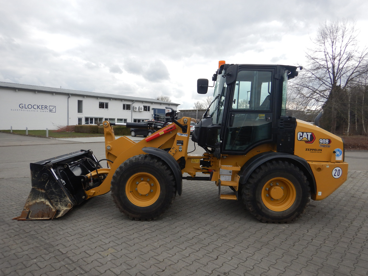 CATERPILLAR 908 - Gummihjulslæsser: billede 1 CATERPILLAR 908 - Gummihjulslæsser: billede 1