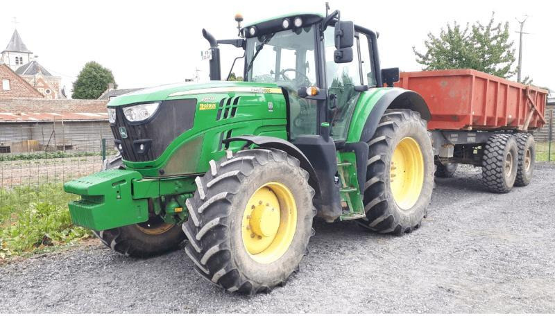 JOHN DEERE 6155M - Traktor: billede 3 JOHN DEERE 6155M - Traktor: billede 3