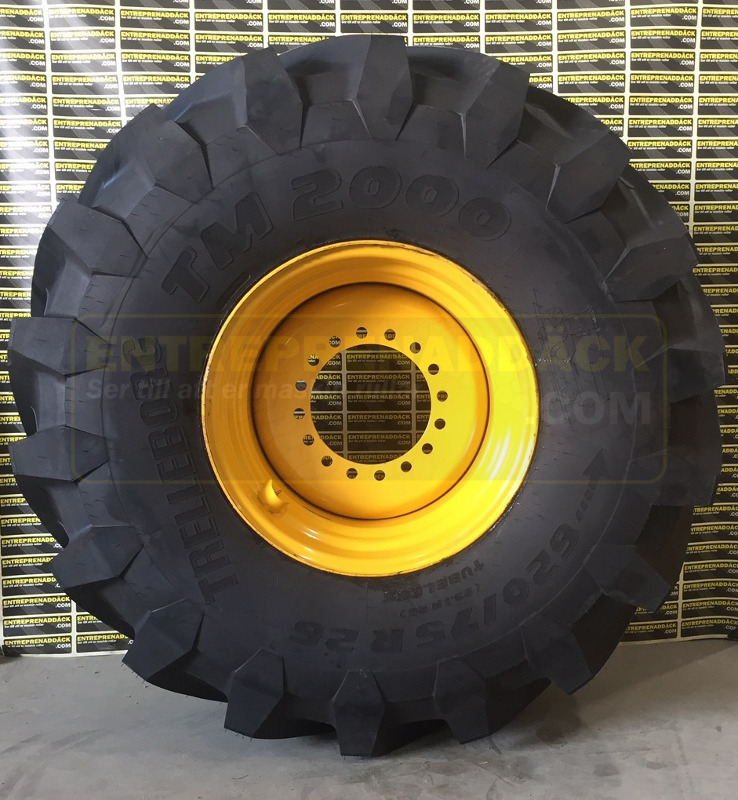 Trelleborg TM2000 620/75R26 TL for all wheel loaders on the market with 20.5R25 - Komplet hjul for Gummihjulslæsser: billede 3 Trelleborg TM2000 620/75R26 TL for all wheel loaders on the market with 20.5R25 - Komplet hjul for Gummihjulslæsser: billede 3