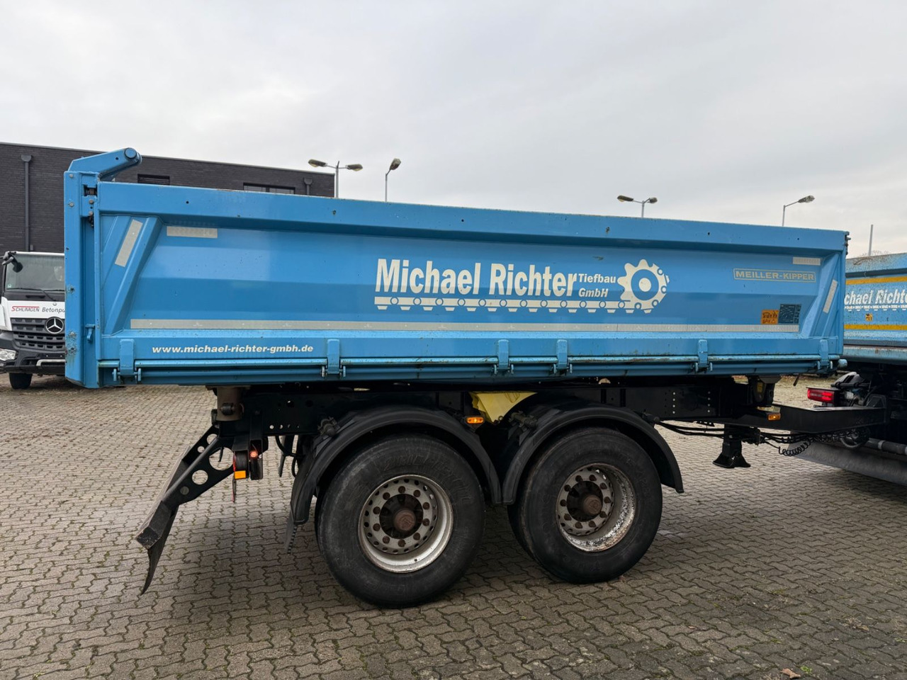 Meiller MZDA 18/23 kippanhänger - Tipvogn påhængsvogn: billede 2 Meiller MZDA 18/23 kippanhänger - Tipvogn påhængsvogn: billede 2